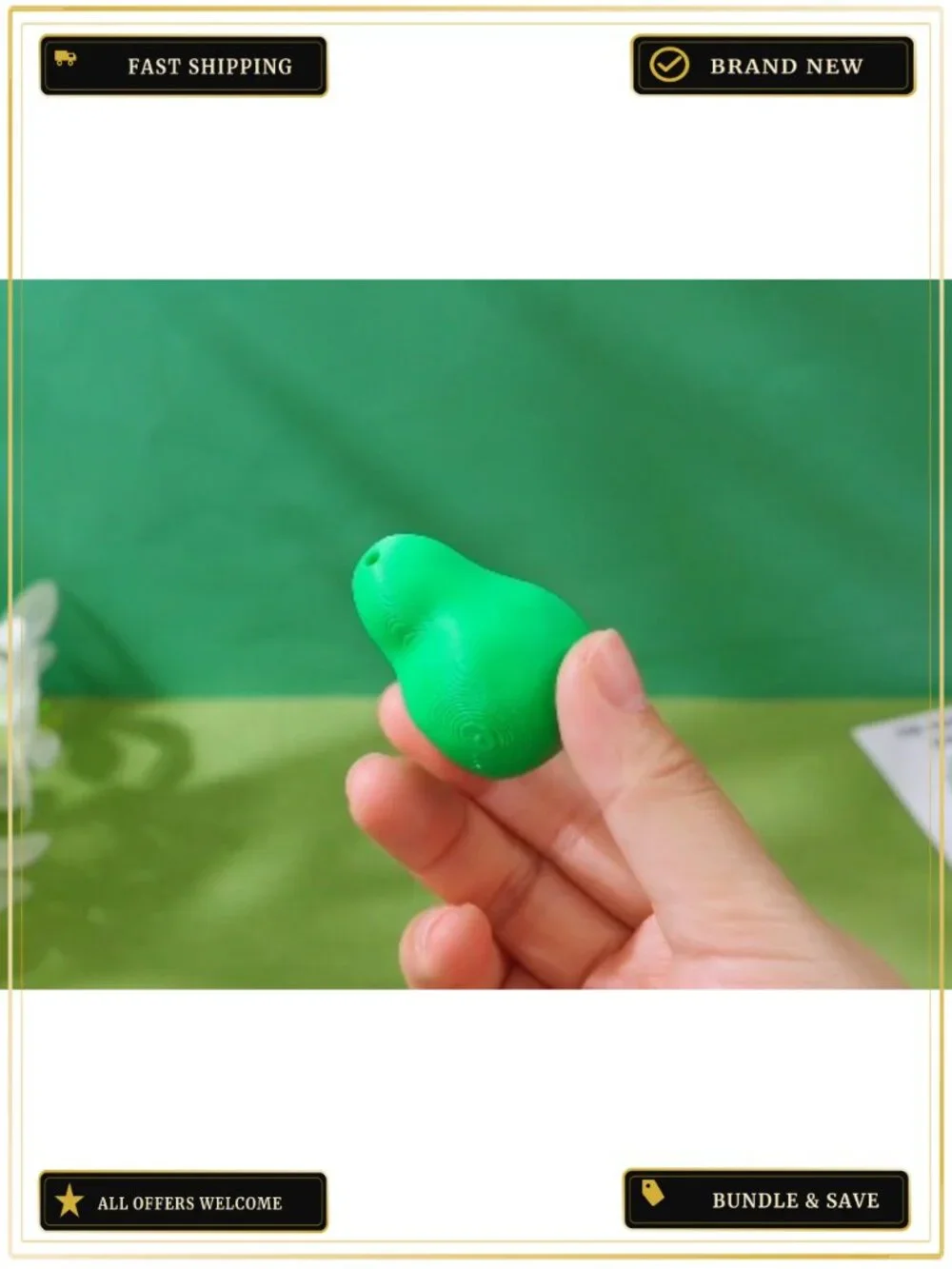 24 Pack Avocado Clicker Keychains Fidget Toy Stress Relief Party Favors PLA